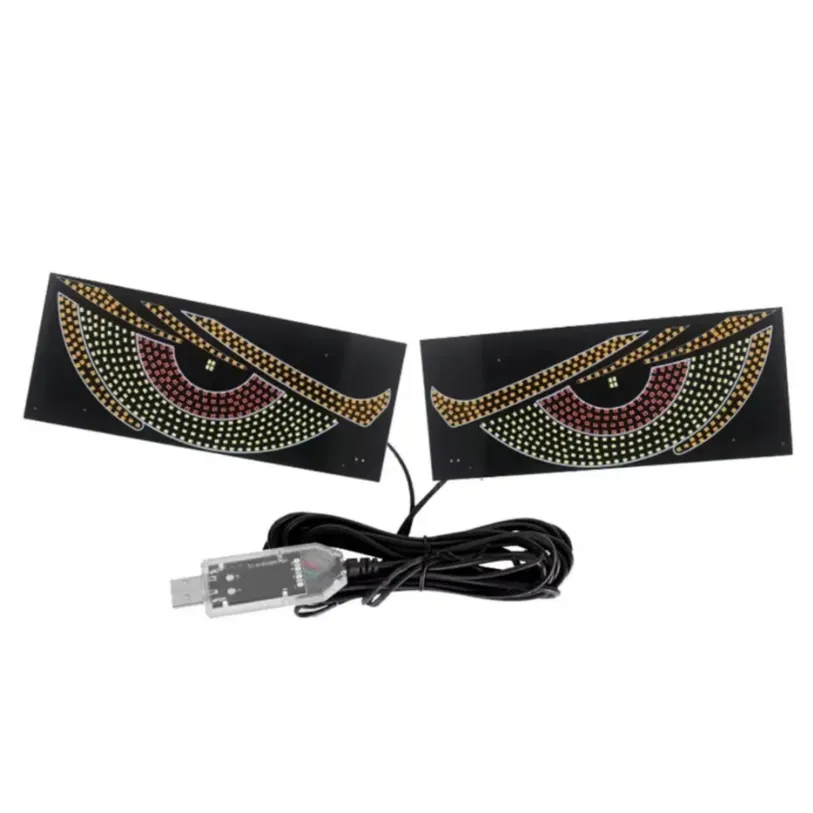 OJOS LED PARA AUTO - ADORNO 